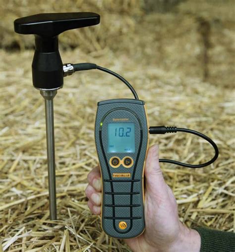 Hay Moisture Meter distribute|moisture meter for hay baler.